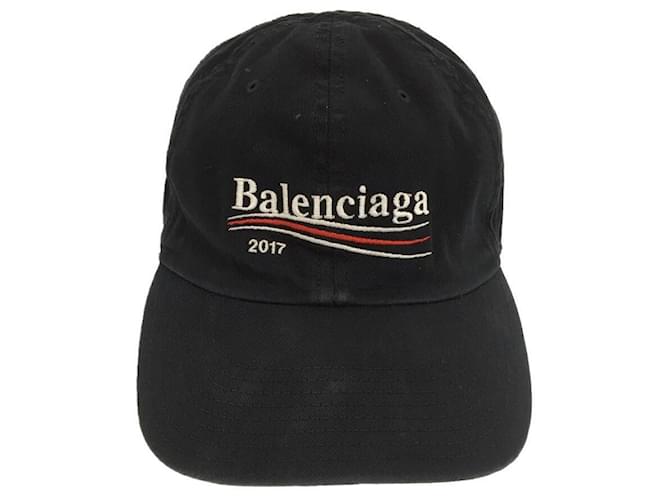 Balenciaga Bonnets Bonnets Coton Noir  ref.648350